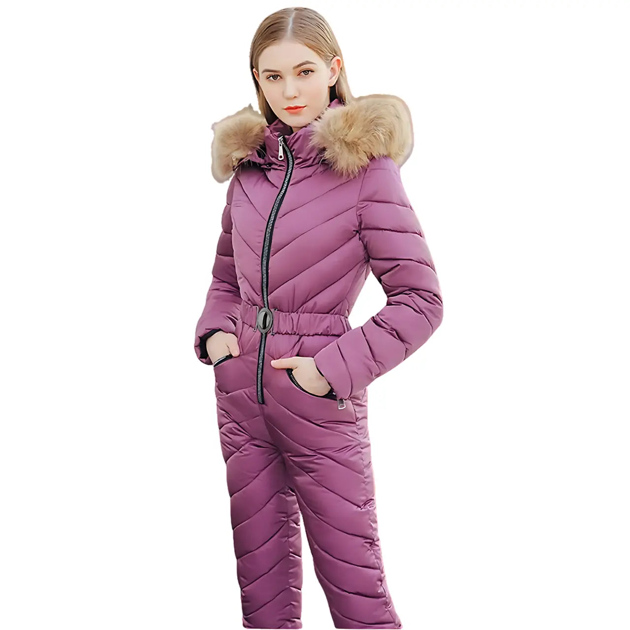 Alexandra – Stylish Women's Ski Suit With Windproof Design For Winter Sports