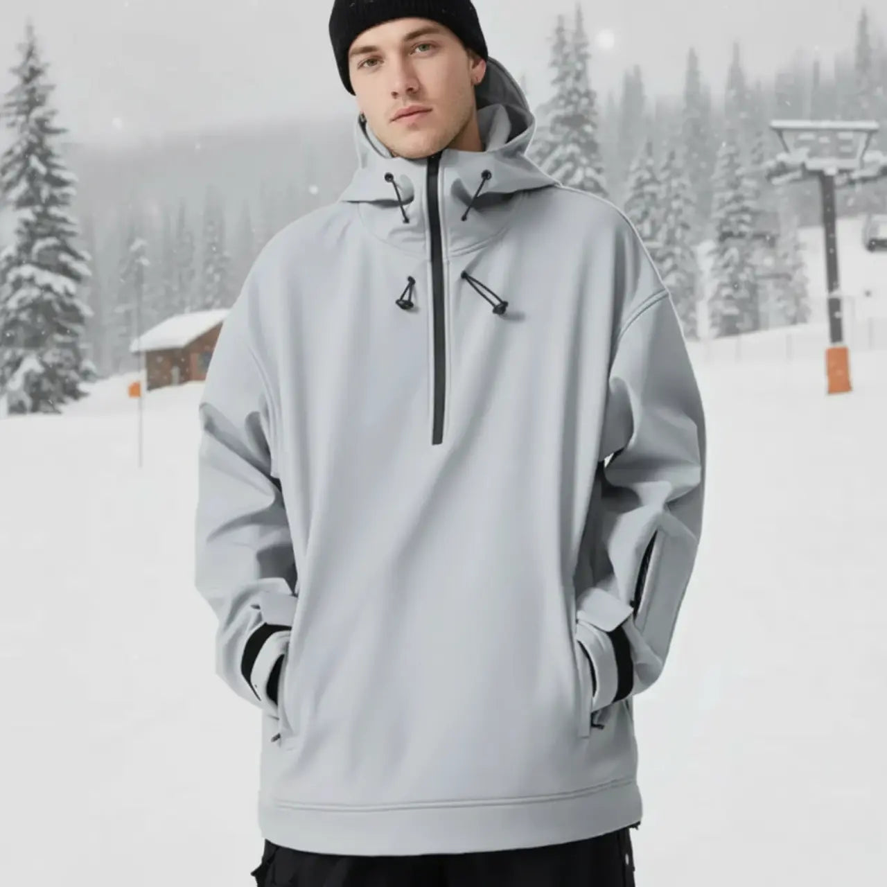 MunaWear - Ski & Snowboard Apparel - Seth – Premium Unisex Ski Jacket With Windproof Design For Winter Sports Adventures - 