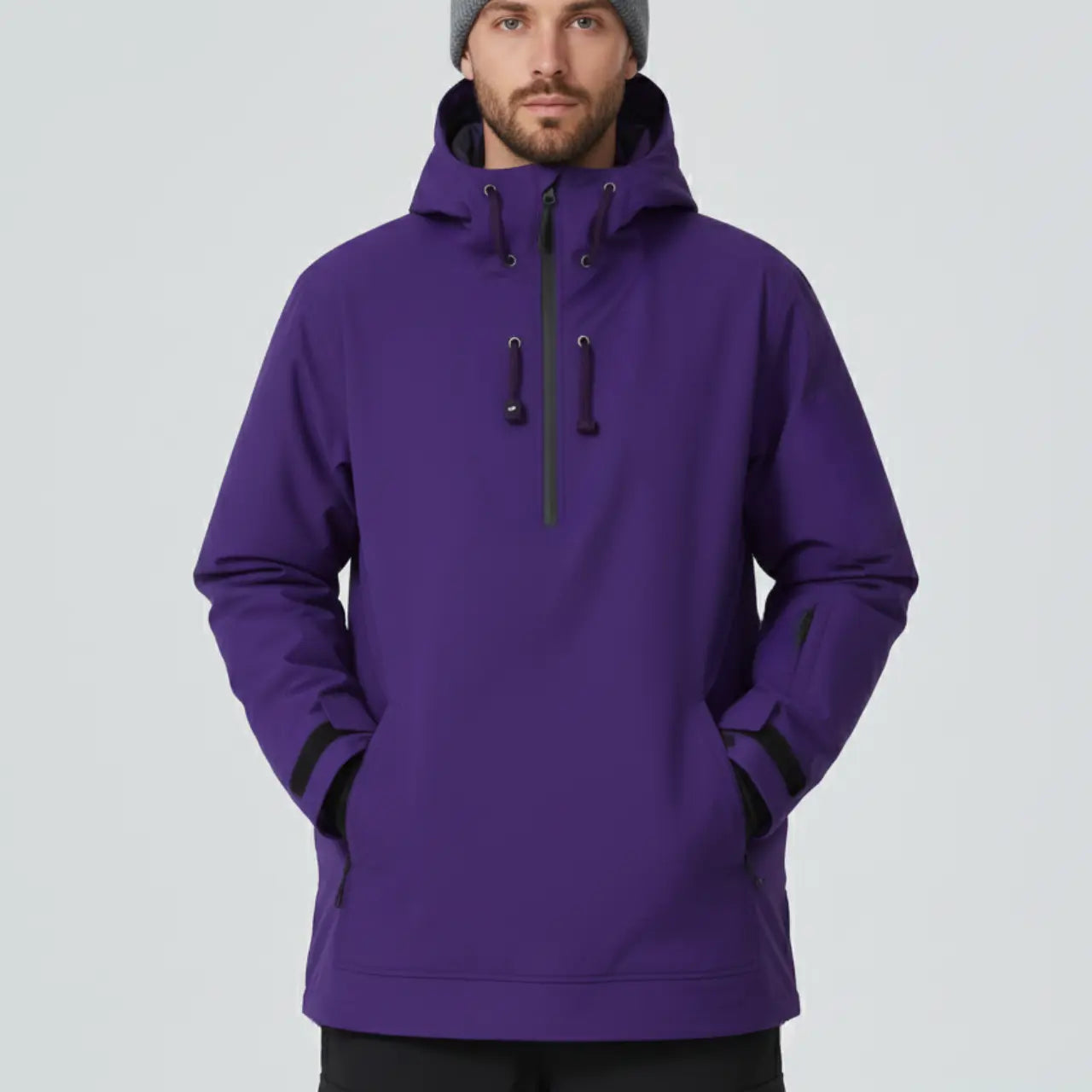 MunaWear - Ski & Snowboard Apparel - Seth – Premium Unisex Ski Jacket With Windproof Design For Winter Sports Adventures - 