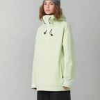 MunaWear - Ski & Snowboard Apparel - Seth – Premium Unisex Ski Jacket With Windproof Design For Winter Sports Adventures - Light Green / XL