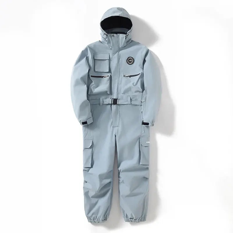 Vynar – Insulated Women's Ski Suit With Water-Resistant Fabric For Snow Sports- Light Blue