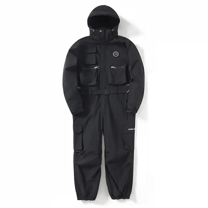 Vynar – Insulated Women's Ski Suit With Water-Resistant Fabric For Snow Sports- Black