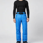 MunaWear - Skiing Clothing - Talon – Waterproof Men's Ski Pants With 3-in-1 Design For Ultimate Winter Sports Comfort - Blue / 3XL