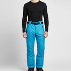 MunaWear - Skiing Clothing - Talon – Waterproof Men's Ski Pants With 3-in-1 Design For Ultimate Winter Sports Comfort - Light Blue / 3XL