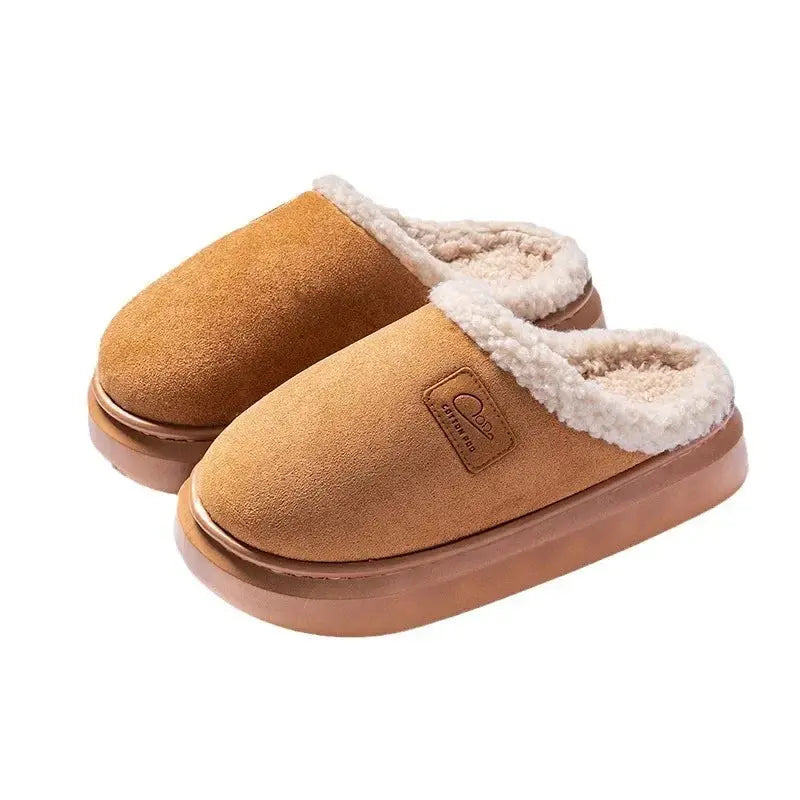 Caden - Cozy Fleece-Lined Men's Slippers With Non-Slip Design For Home Comfort 4
