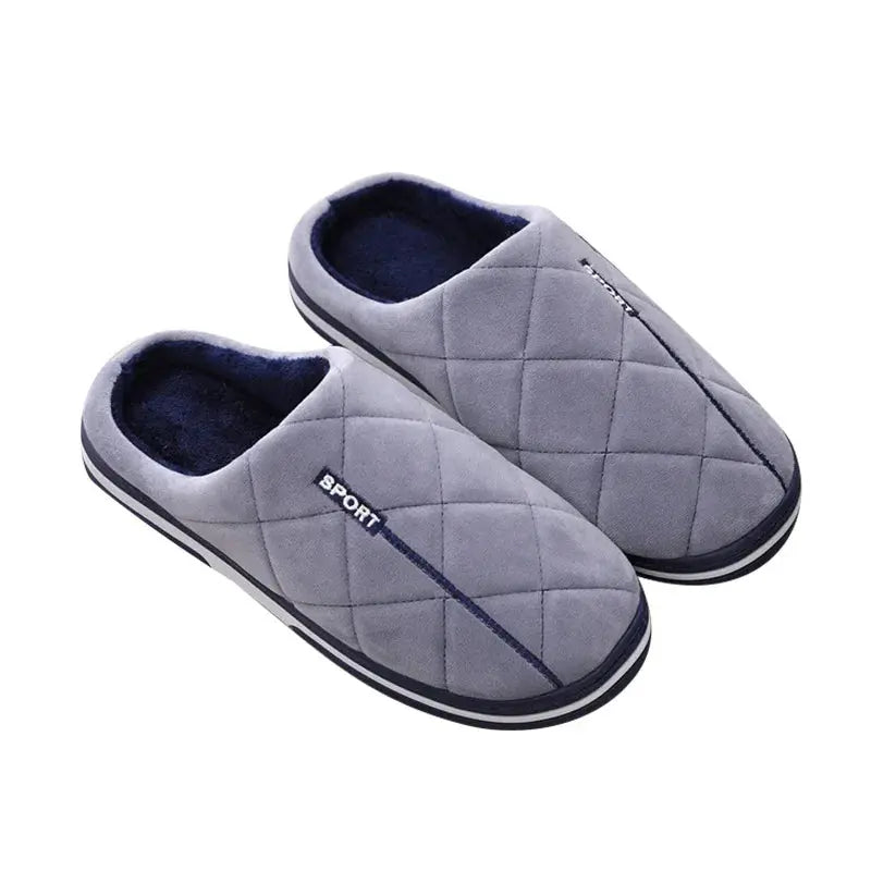 Caden - Cozy Men's Cotton Slippers With Extra Comfort For Home Relaxation 5