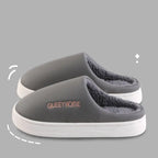 Caden - Waterproof Cotton Slippers With Thick Sole For Cozy Home Relaxation 3