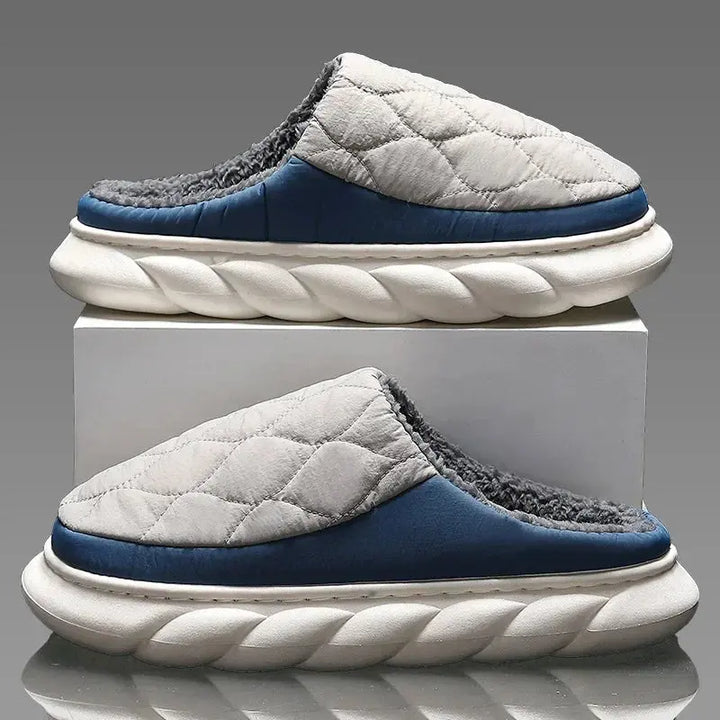 MunaWear  Slippers  Liam – Plush Waterproof Winter Slippers, Warmest Non-Slip Design for Men & Women