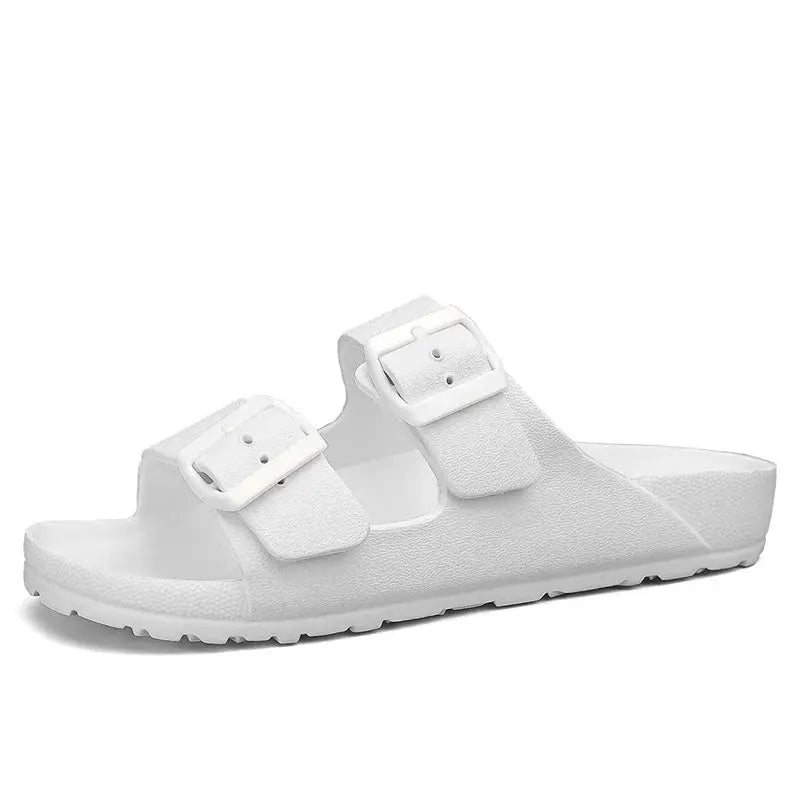 MunaWear  Slippers & Flip Flops  Liam - Lightweight Men's Slippers with Adjustable Fit and Anti-Slip Sole for Ultimate Comfort 