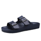 MunaWear  Slippers & Flip Flops  Liam - Lightweight Men's Slippers with Adjustable Fit and Anti-Slip Sole for Ultimate Comfort 