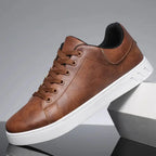 MunaWear - Sneakers - Caden - Modern Casual Sneakers With Breathable Upper For Everyday Comfort - Brown / 48