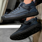 MunaWear - Sneakers - Caden - Rugged Men's Sneakers With Moc Stitching For Daily Wear And Casual Outings - 