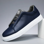 MunaWear - Sneakers - Caden - Stylish Men's Sneakers With Elegant Design For Casual And Business-Casual Wear - Darkblue / 48