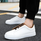 MunaWear - Sneakers - Caden - Stylish Men's Sneakers With Elegant Design For Casual And Business-Casual Wear - White / 48