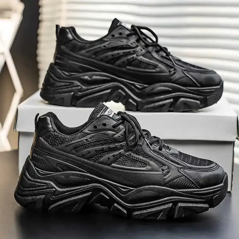 Caden – Stylish men's sneakers with breathable woven design for outdoor activities 6