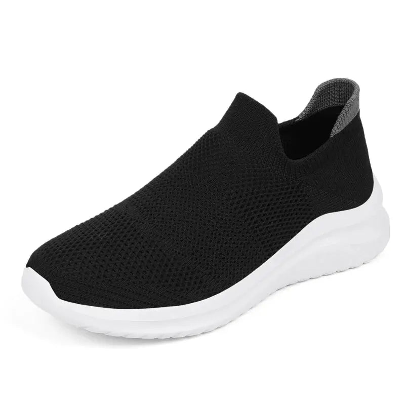 MunaWear  Sneakers  Liam – Classic High-Top Canvas Sneakers for Men and Women in Durable White Design  black-and-white-41