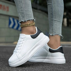 Liora - White Women's Sneakers With Minimalist Design For Everyday Wear 4