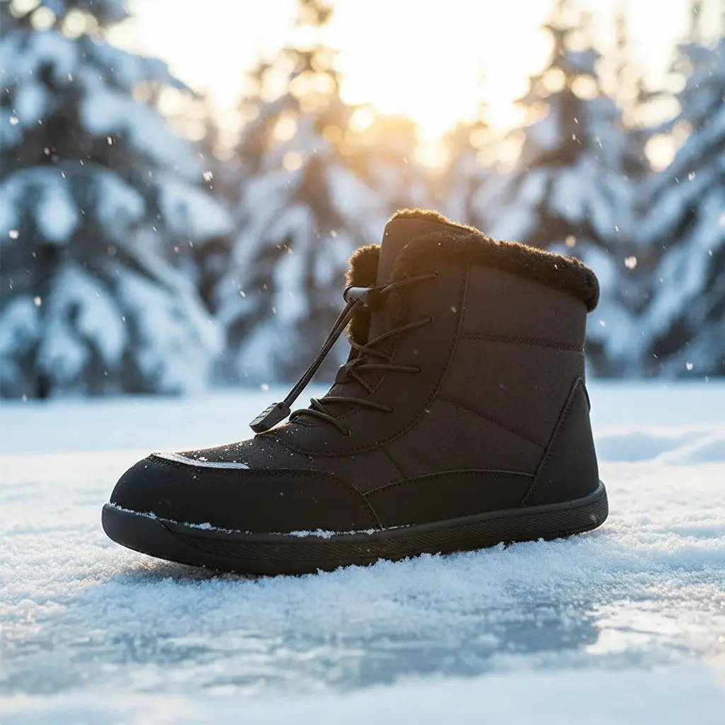 Nuve – Cozy Women's Snow Boots with Fur Lining for Outdoor Adventures- Black