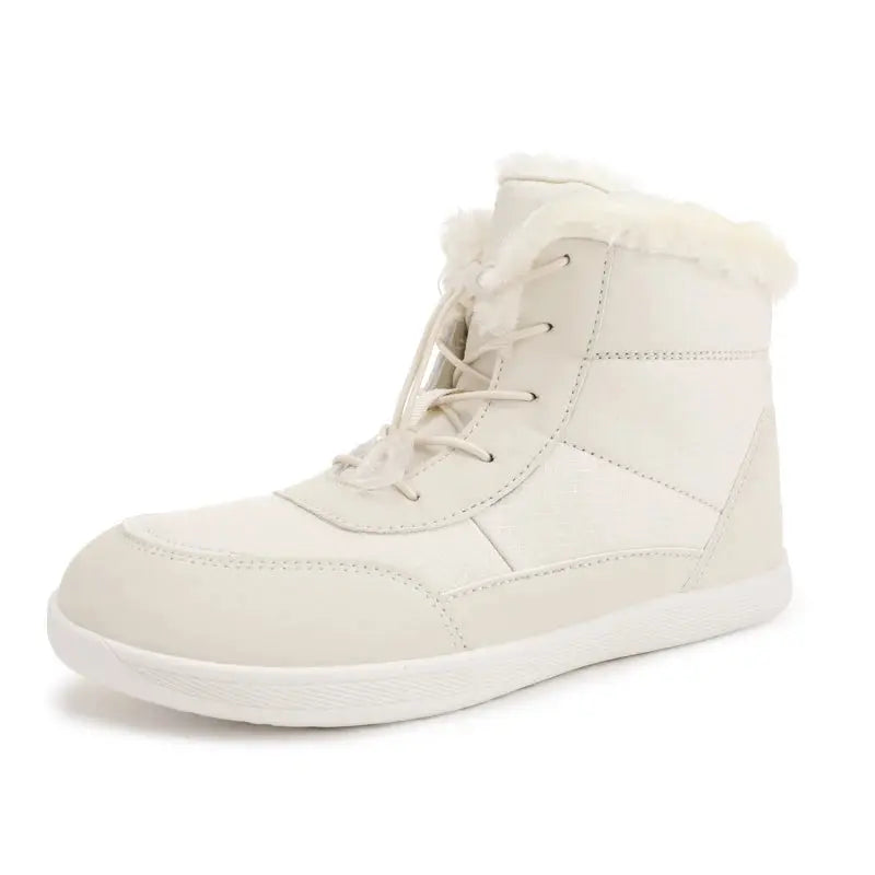 Nuve – Cozy Women's Snow Boots with Fur Lining for Outdoor Adventures- White
