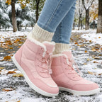 MunaWear - Snow Boots - Nuve – Cozy Women's Snow Boots with Fur Lining for Outdoor Adventures - Pink / 42