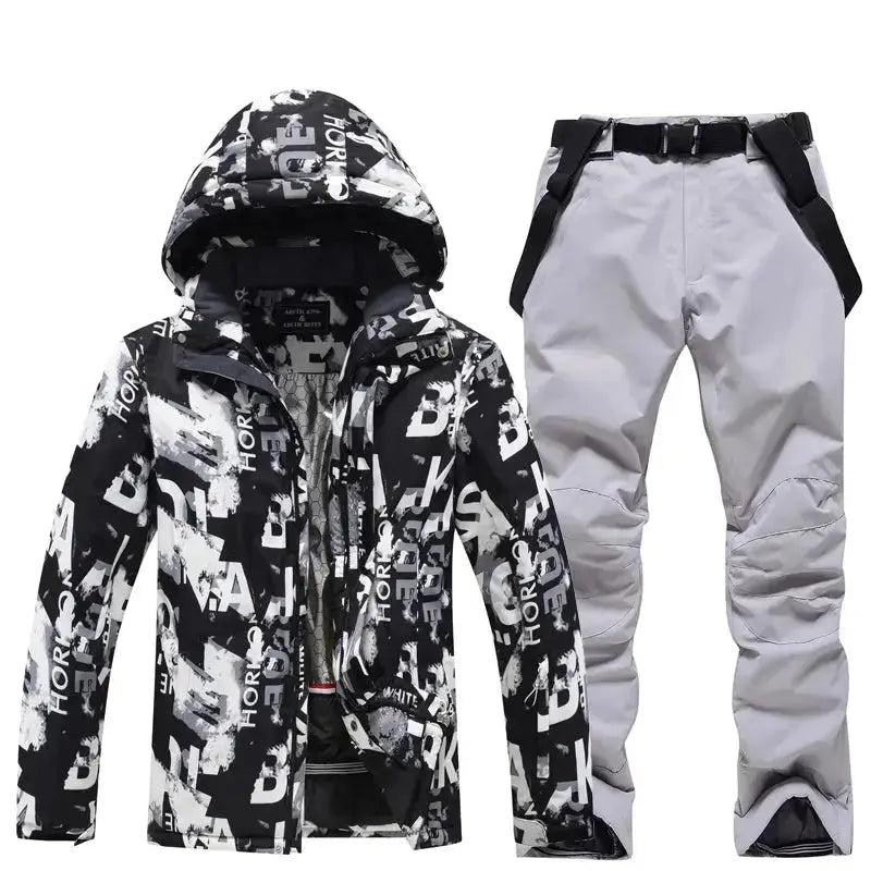Caden – Insulated Men's Snowboarding Suit With Water-Resistant Fabric For Winter Sports 16
