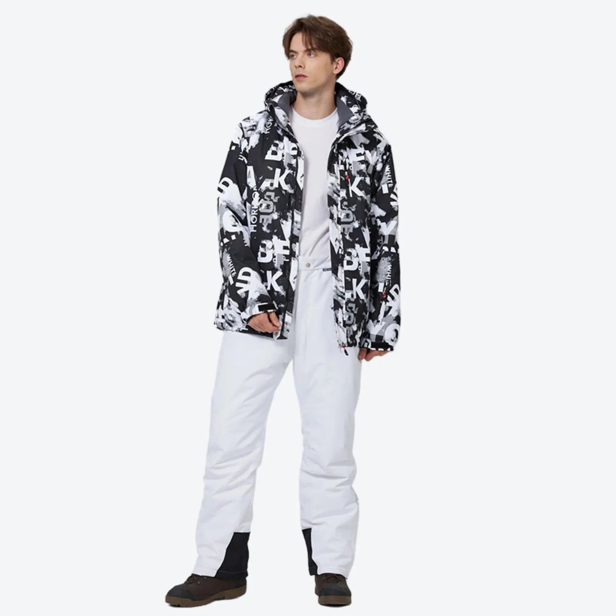 Glaciron – Insulated Men's Snowboarding Suit With Water-Resistant Fabric For Winter Sports