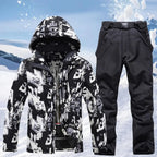 Glaciron – Insulated Men's Snowboarding Suit With Water-Resistant Fabric For Winter Sports