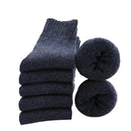 Matt – Premium Men's Thermal Wool Socks With Moisture-Wicking Comfort For Winter Hiking And Outdoor Activities- Set 9