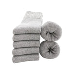 Matt – Premium Men's Thermal Wool Socks With Moisture-Wicking Comfort For Winter Hiking And Outdoor Activities- Set 7