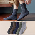 Matt – Premium Men's Thermal Wool Socks With Moisture-Wicking Comfort For Winter Hiking And Outdoor Activities- Set 1