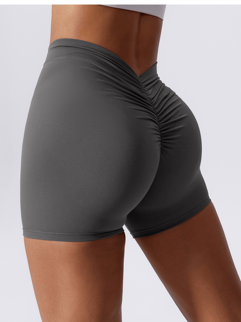 MunaWear Sophie - High-Waisted Comfort Sport Shorts For Active Women