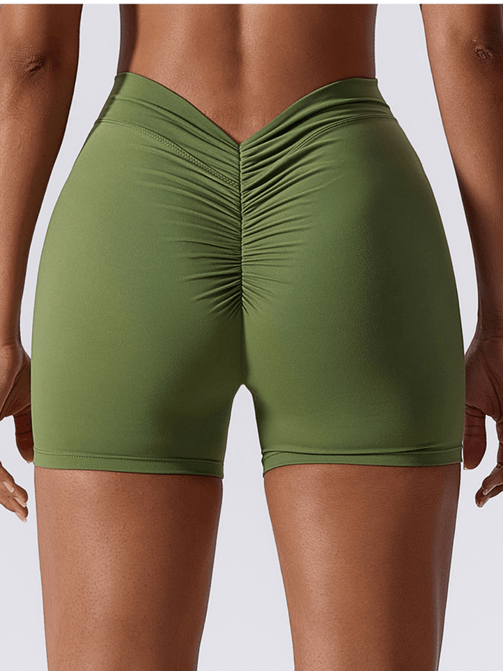 MunaWear Sophie - High-Waisted Comfort Sport Shorts For Active Women