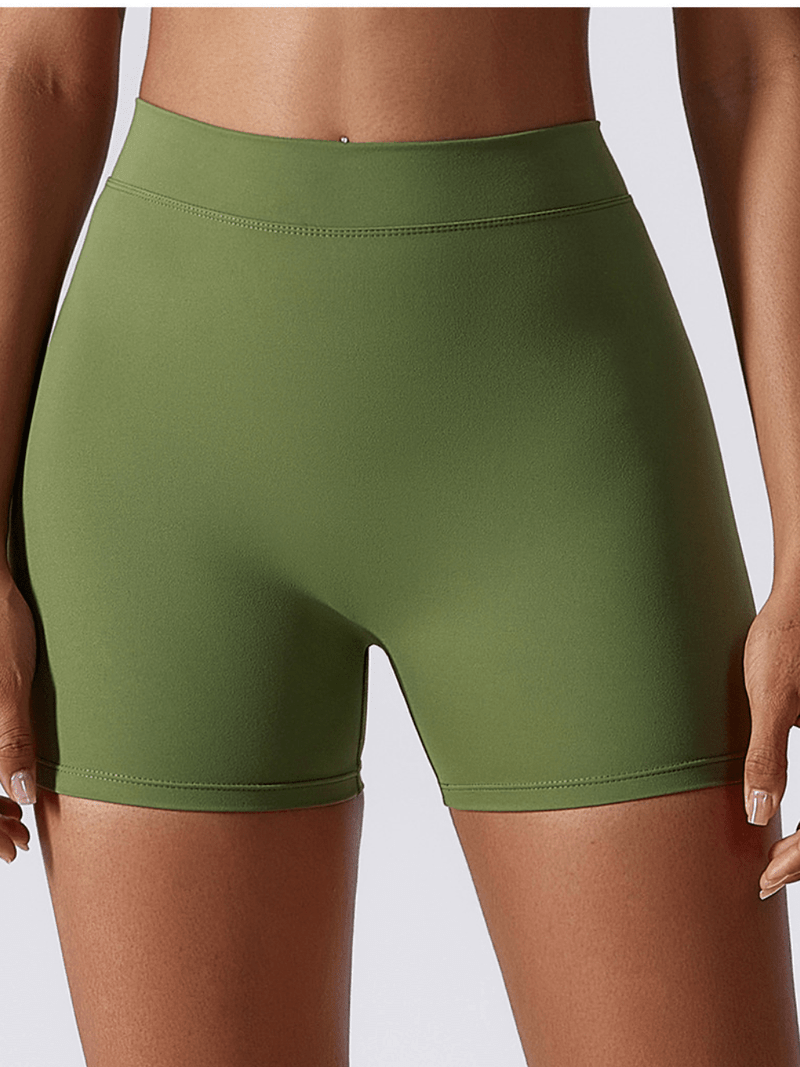 MunaWear Sophie - High-Waisted Comfort Sport Shorts For Active Women