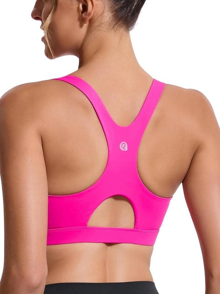 MunaWear Sportkleding ATHENA - Hoge Impact Dames Sport BH met Racerback en Push-up Effect