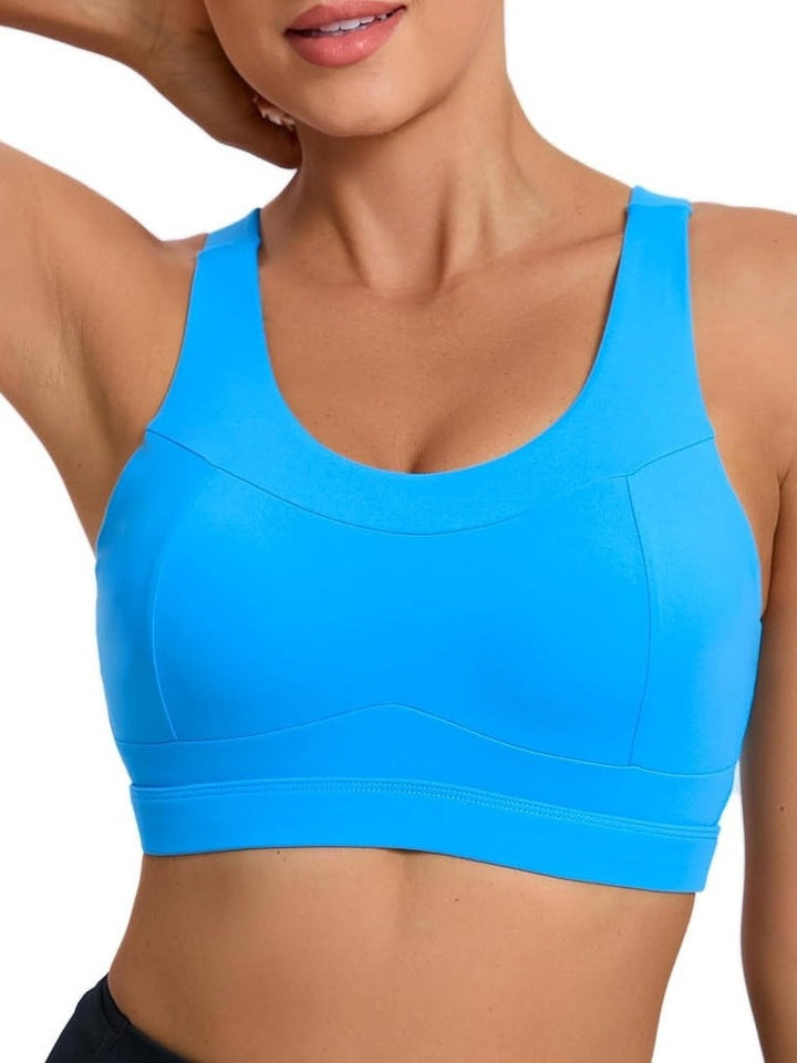 MunaWear Sportkleding ATHENA - Hoge Impact Dames Sport BH met Racerback en Push-up Effect