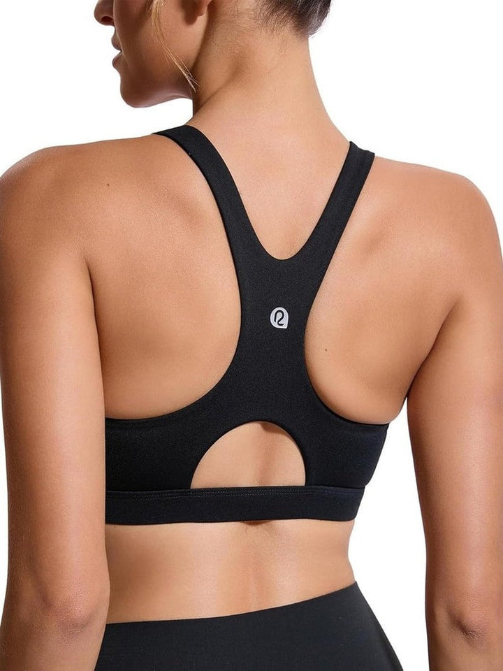 MunaWear Sportkleding ATHENA - Hoge Impact Dames Sport BH met Racerback en Push-up Effect