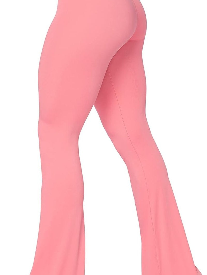 MunaWear Sportkleding LIVIA - Flare Leggings met Crossover Tailleband en Buikcontrole