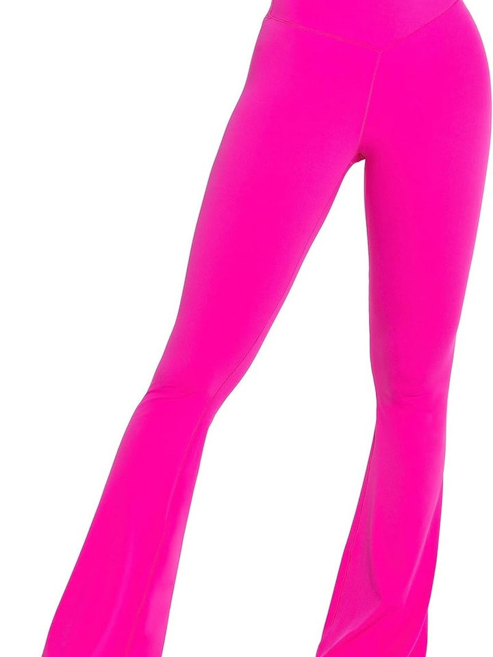 MunaWear Sportkleding LIVIA - Flare Leggings met Crossover Tailleband en Buikcontrole