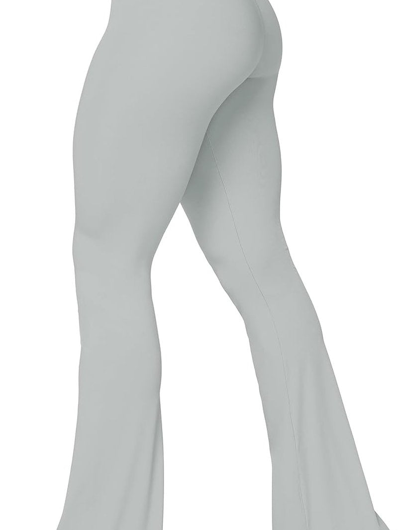 MunaWear Sportkleding LIVIA - Flare Leggings met Crossover Tailleband en Buikcontrole