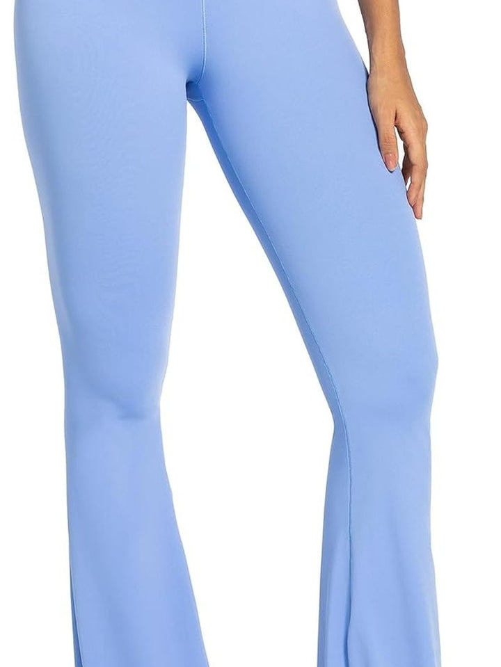 MunaWear Sportkleding LIVIA - Flare Leggings met Crossover Tailleband en Buikcontrole