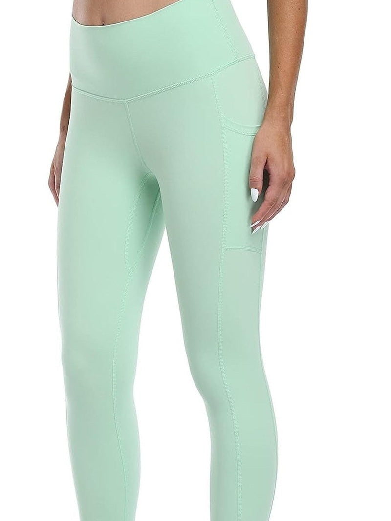 MunaWear Sportkleding LUNA - Dames Hoge Taille Yoga Legging 7/8 Lengte met Zakken ORIGINEEL