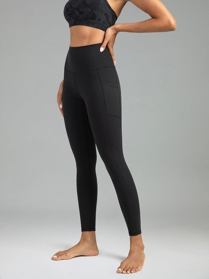 MunaWear Sportkleding LUNA - Dames Hoge Taille Yoga Legging 7/8 Lengte met Zakken ORIGINEEL