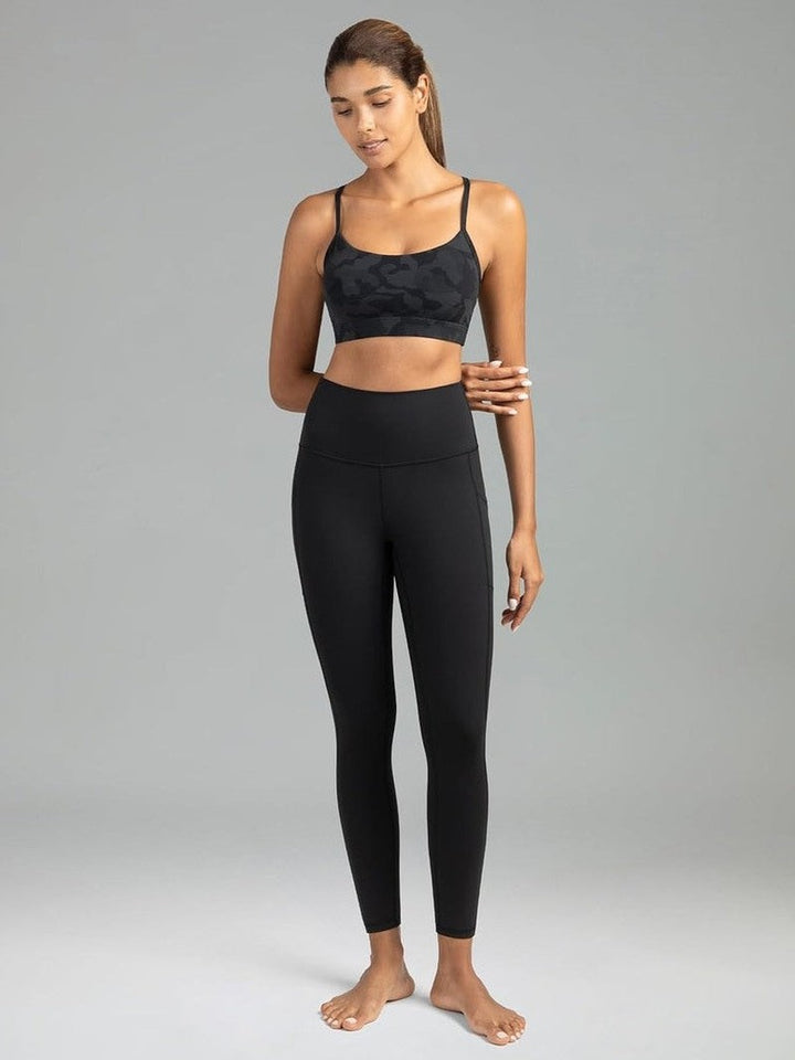 MunaWear Sportkleding LUNA - Dames Hoge Taille Yoga Legging 7/8 Lengte met Zakken ORIGINEEL