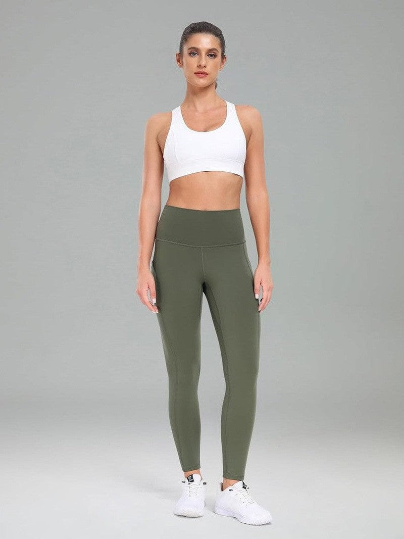 MunaWear Sportkleding LUNA - Dames Hoge Taille Yoga Legging 7/8 Lengte met Zakken ORIGINEEL