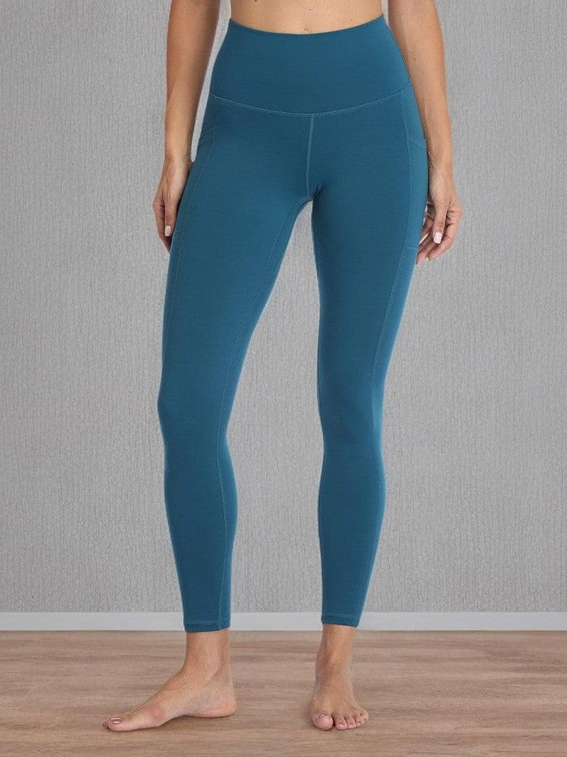 MunaWear Sportkleding LUNA - Dames Hoge Taille Yoga Legging 7/8 Lengte met Zakken ORIGINEEL