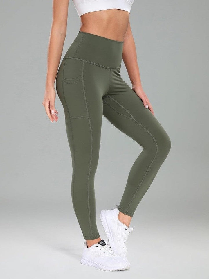 MunaWear Sportkleding LUNA - Dames Hoge Taille Yoga Legging 7/8 Lengte met Zakken ORIGINEEL