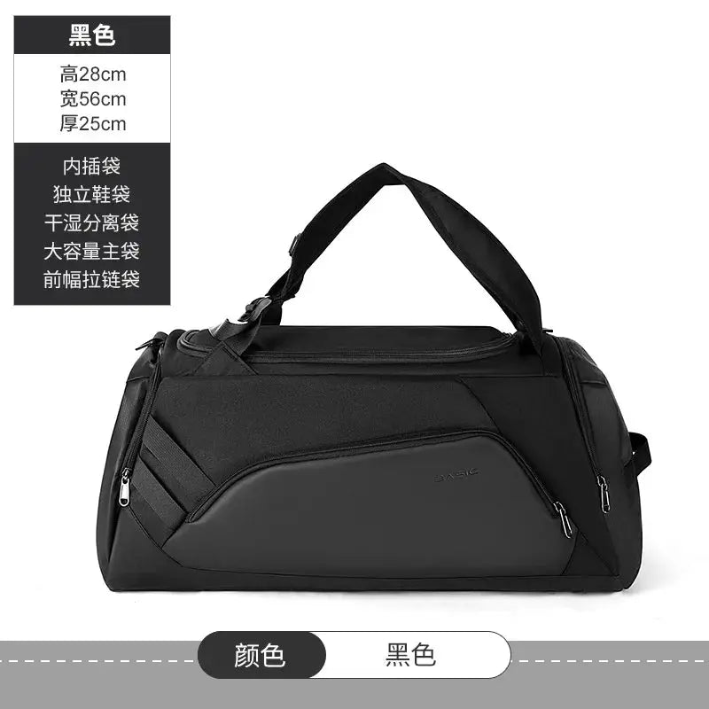 Caden - Multifunctional Men's Fitness Backpack With Wet-Dry Separation For Sports And Travel 5