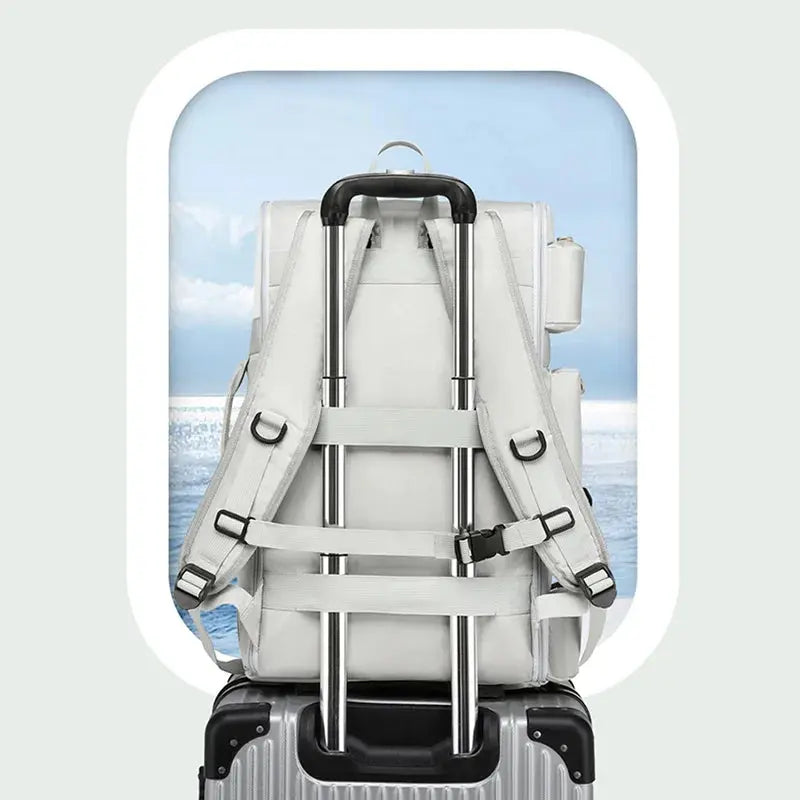 Mia – Large Capacity Wet Dry Separation Sports Backpack for Gym & Outdoor Activities 5