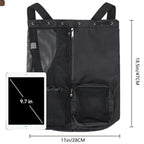 MunaWear - Sports Bags - Serix - Mesh Drawstring Swim Bag with Wet Pocket for Gym & Beach Use - 