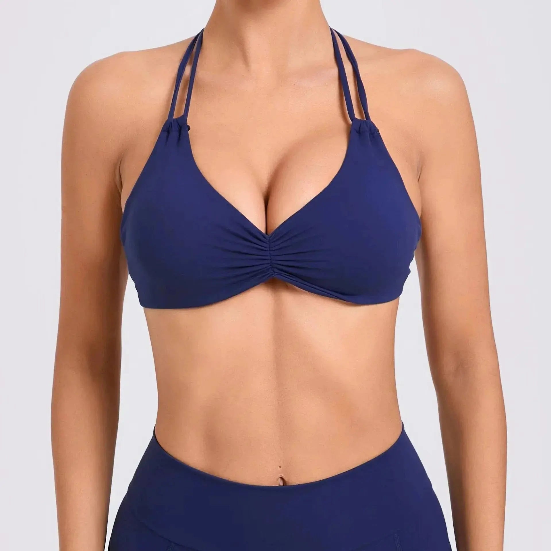 MunaWear  Sports Bras  Lila – Lightweight Supportive Sports Bra for Yoga, Gym, and Active Wear 